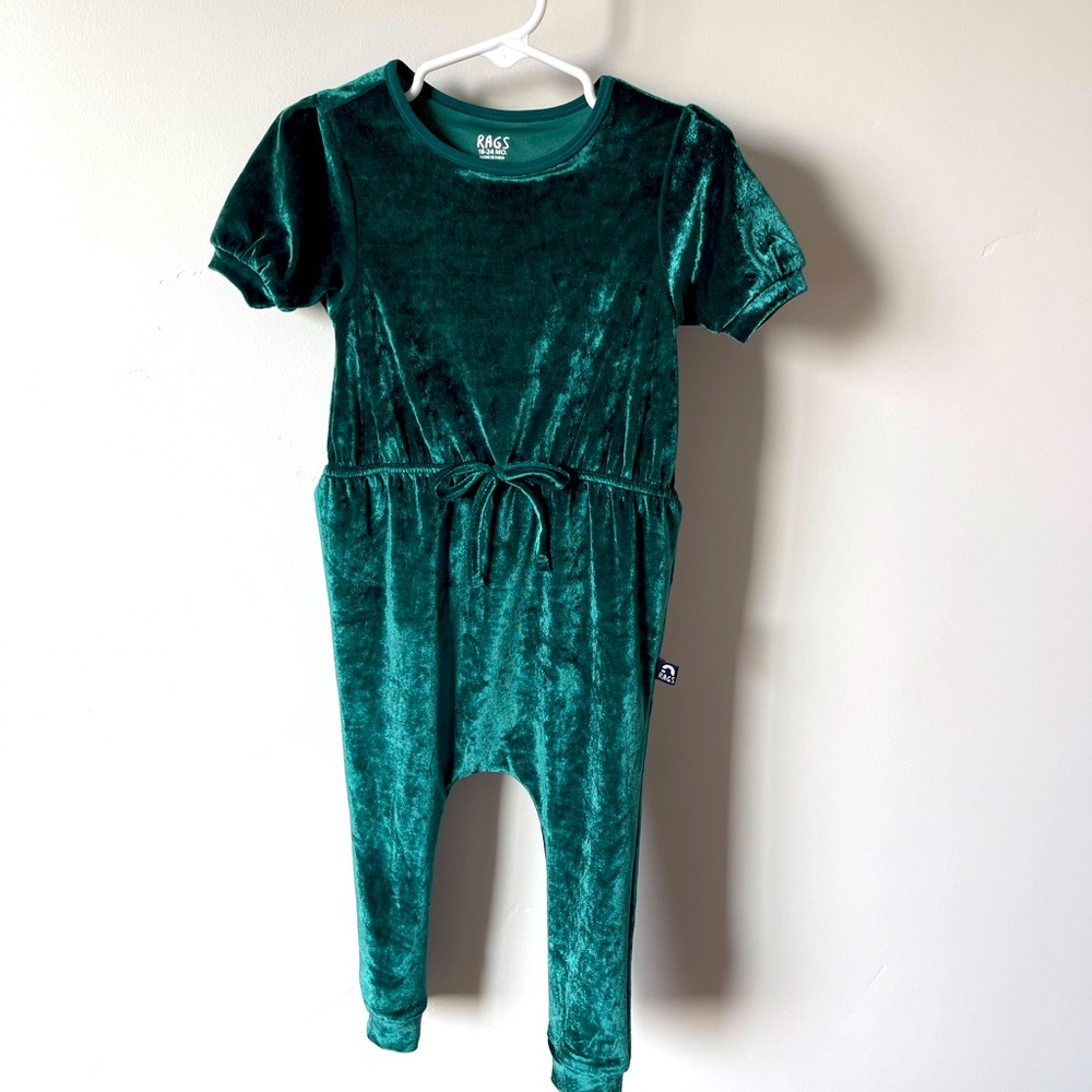 Green Velvet Rag